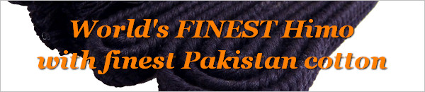 KendoStyle world's FINEST Himo with finest Pakistan cotton